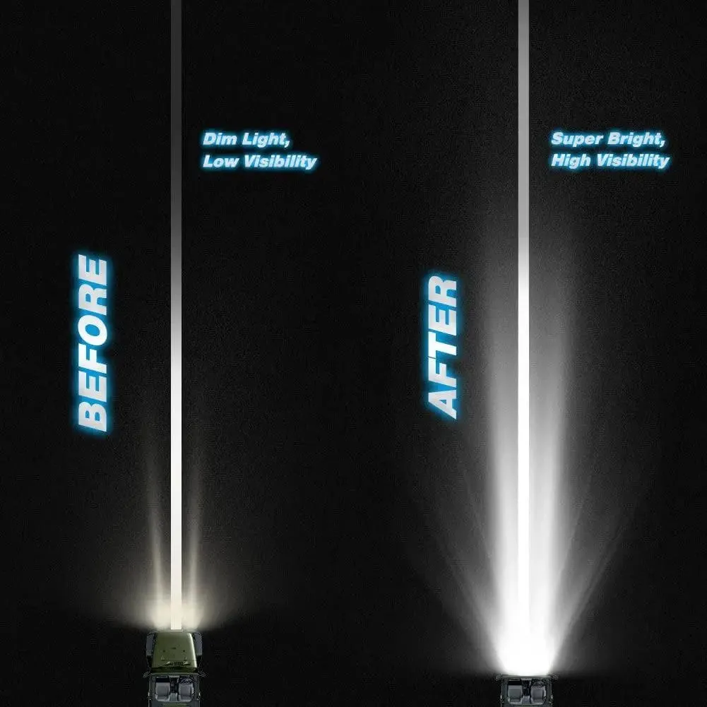 42 Inch 240W Double Row Curved Spot Flood LED Light Bar