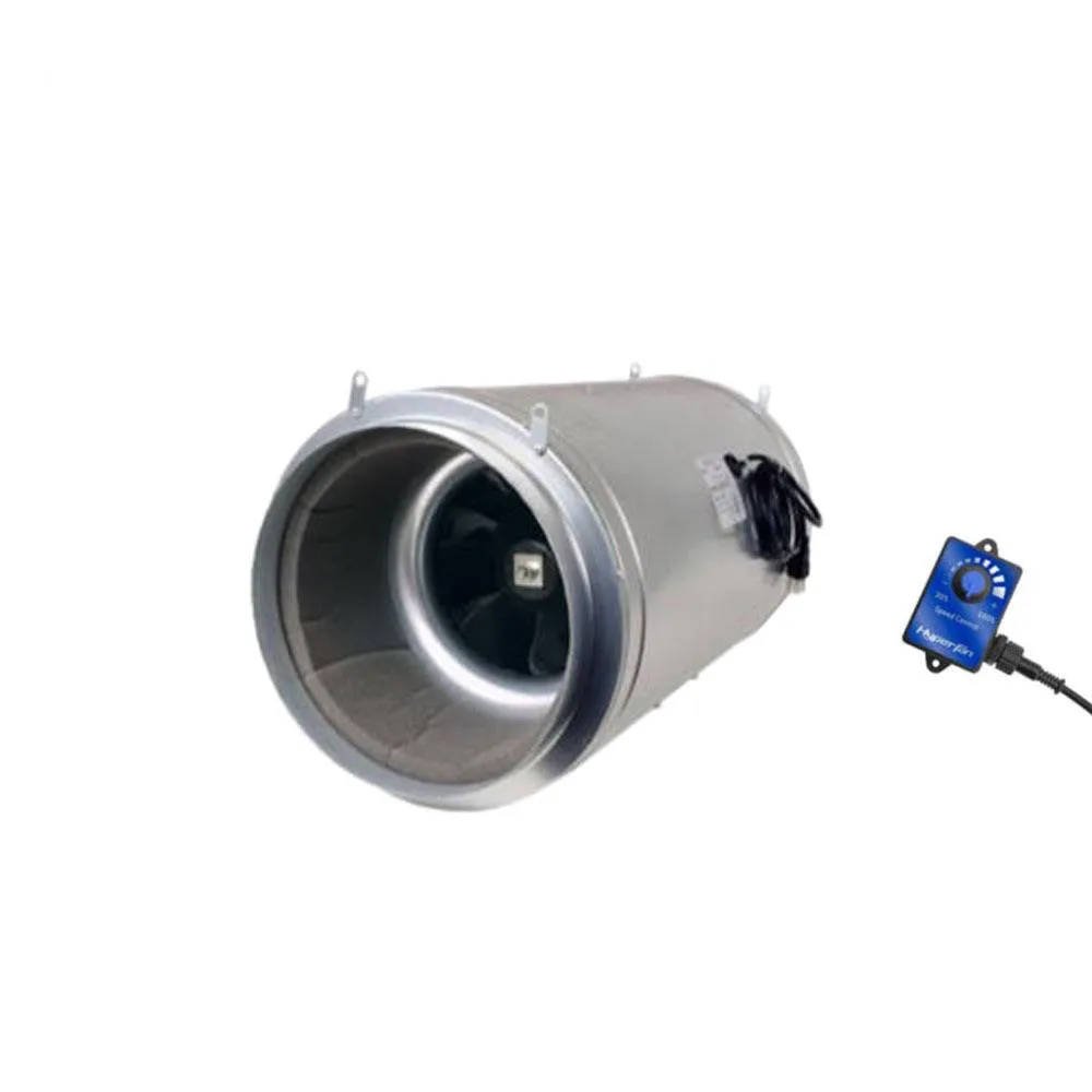 6 Inch Silenced Hyper Fan 150mm X 600mm Phresh Carbon Filter Set