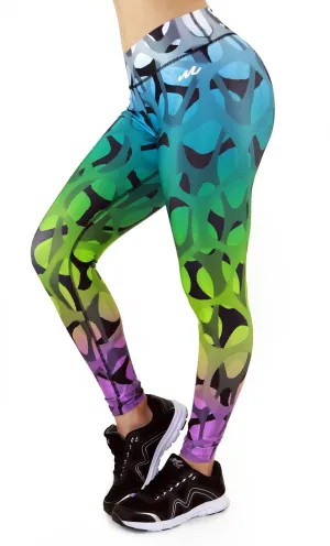 9018 Maripily Women Activewear Print Legging