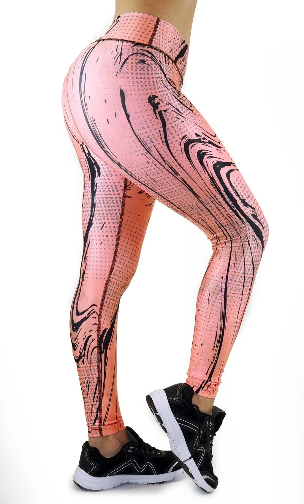 9019 Maripily Women Activewear Print Legging