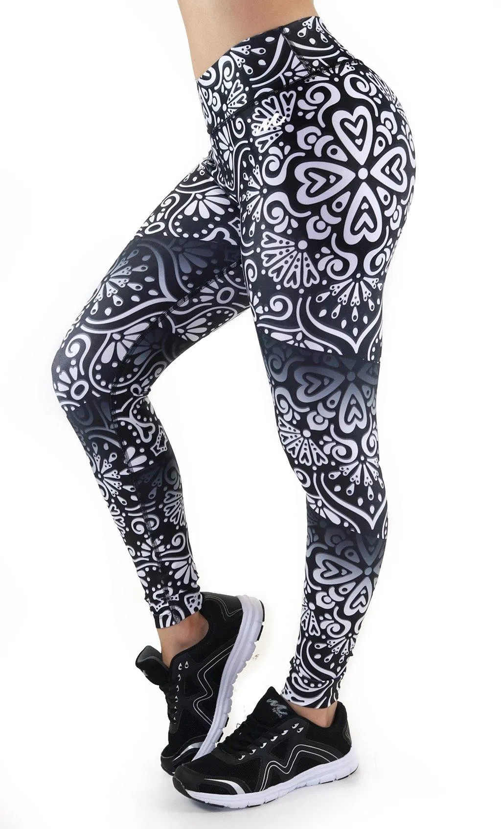 9020 Maripily Women Activewear Print Legging