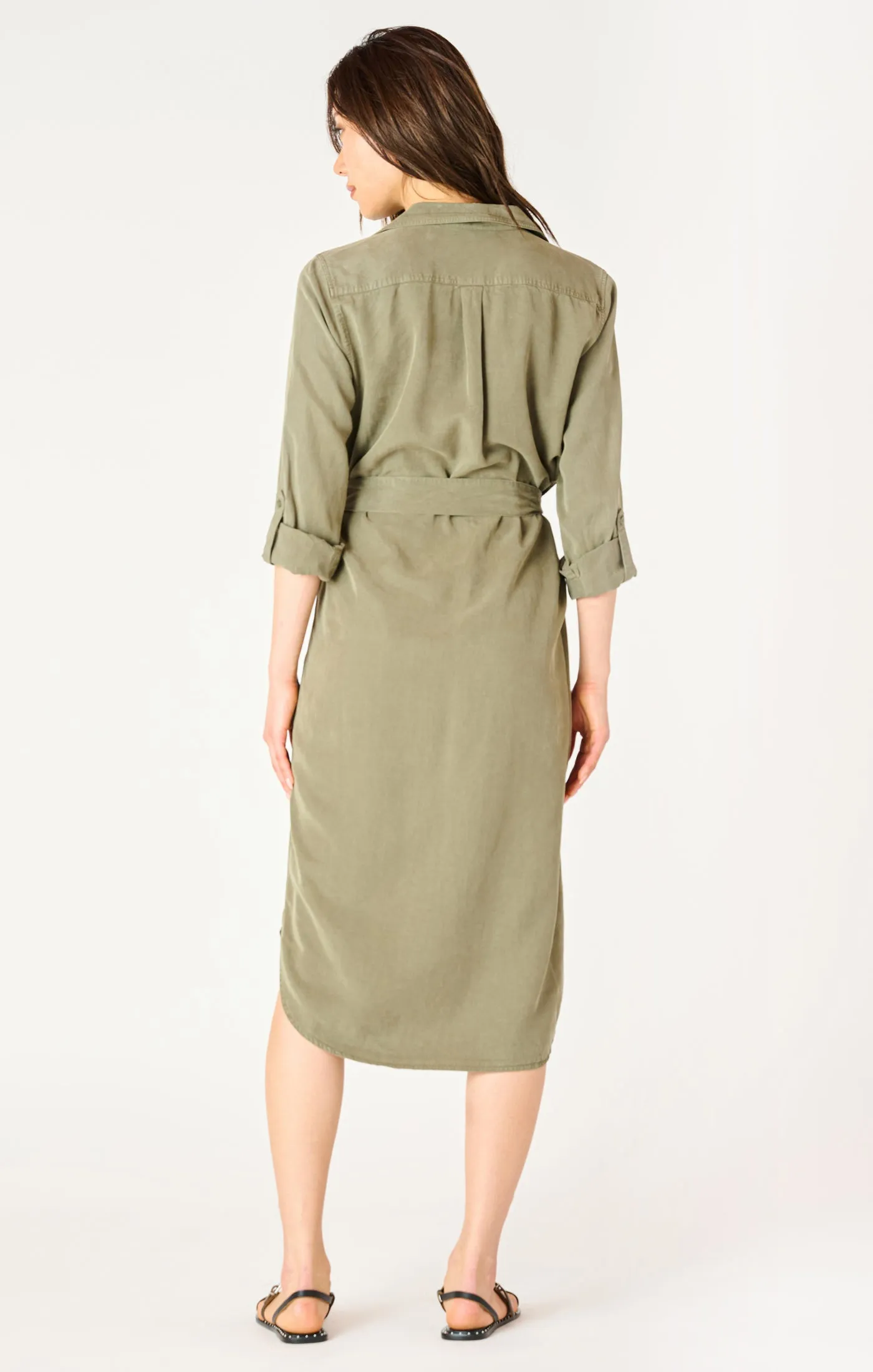 Belted Utility Dress