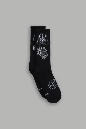Big Wolf Vader Classic Socks in Black