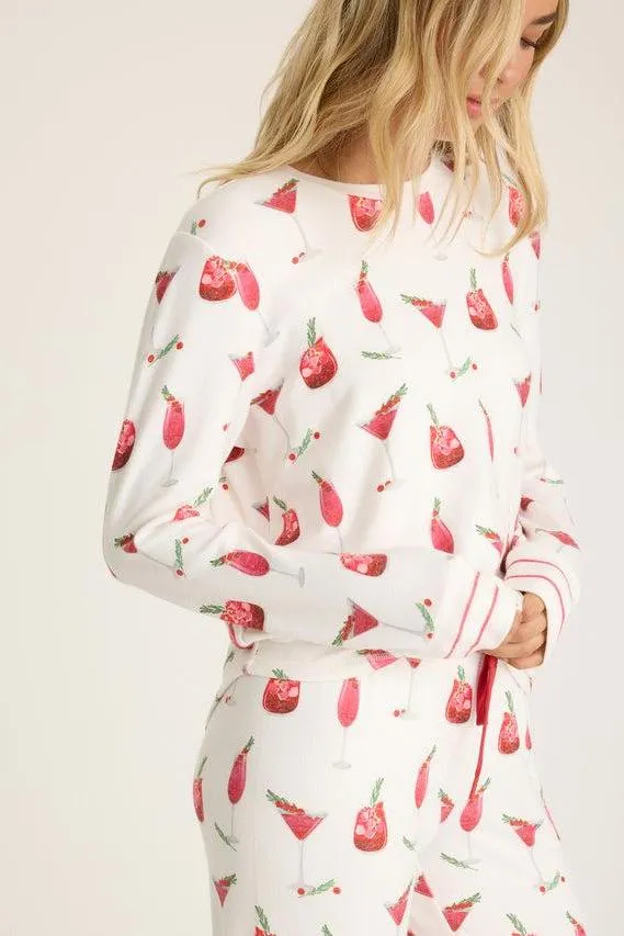 Cranberries & Cocktails Long Sleeve Top