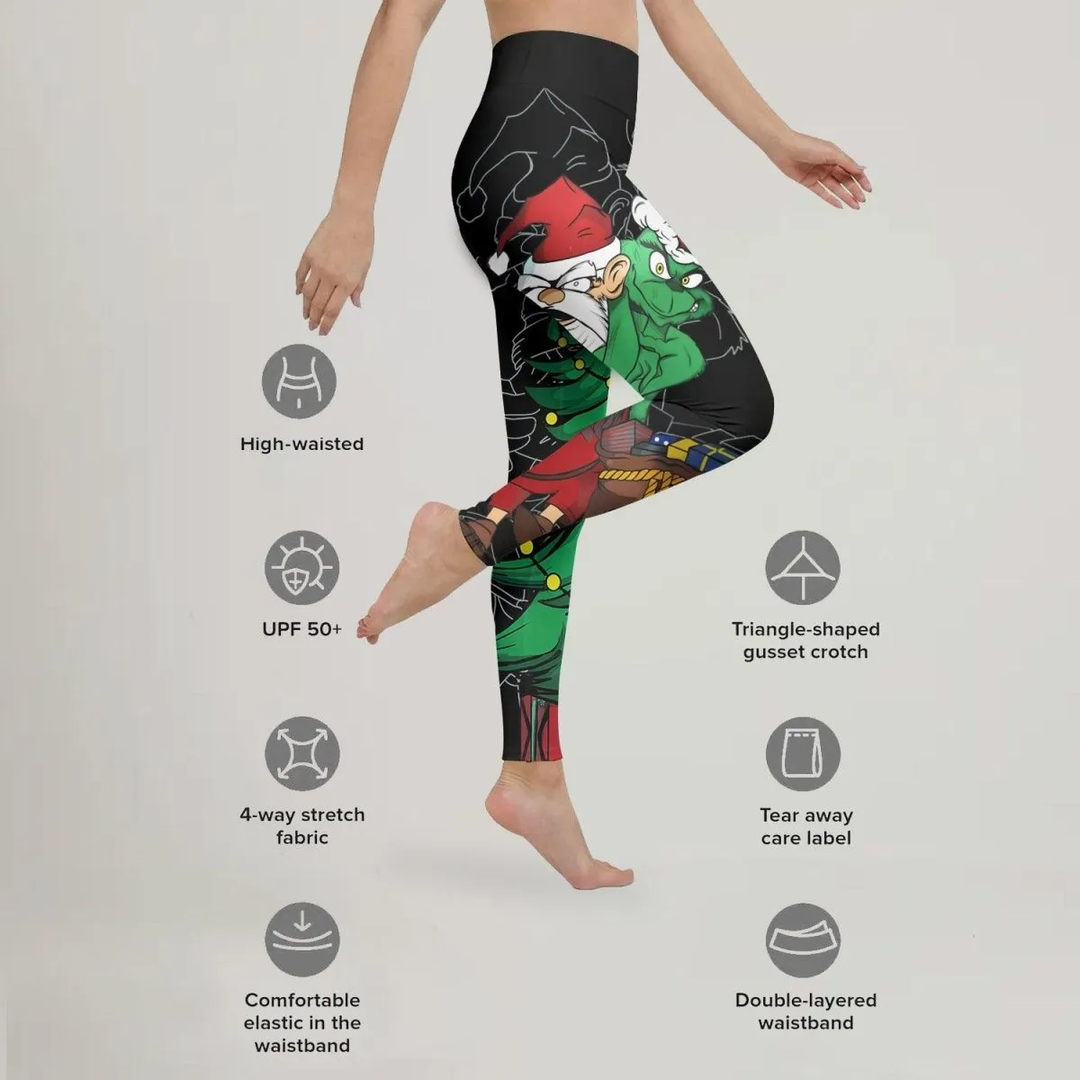 Grinch Christmas Leggings