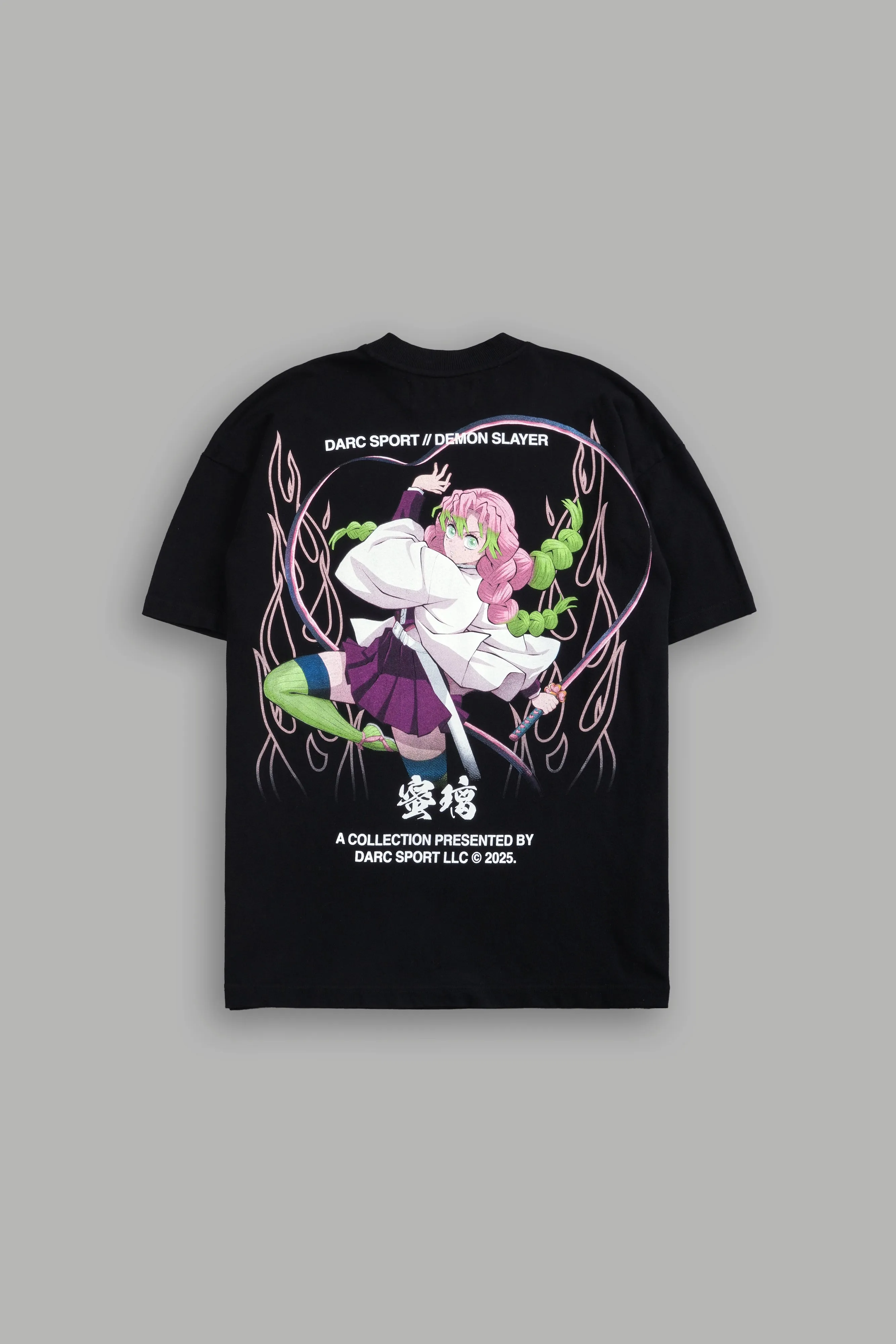 Her Fire "Pump Cover" Tee in Black