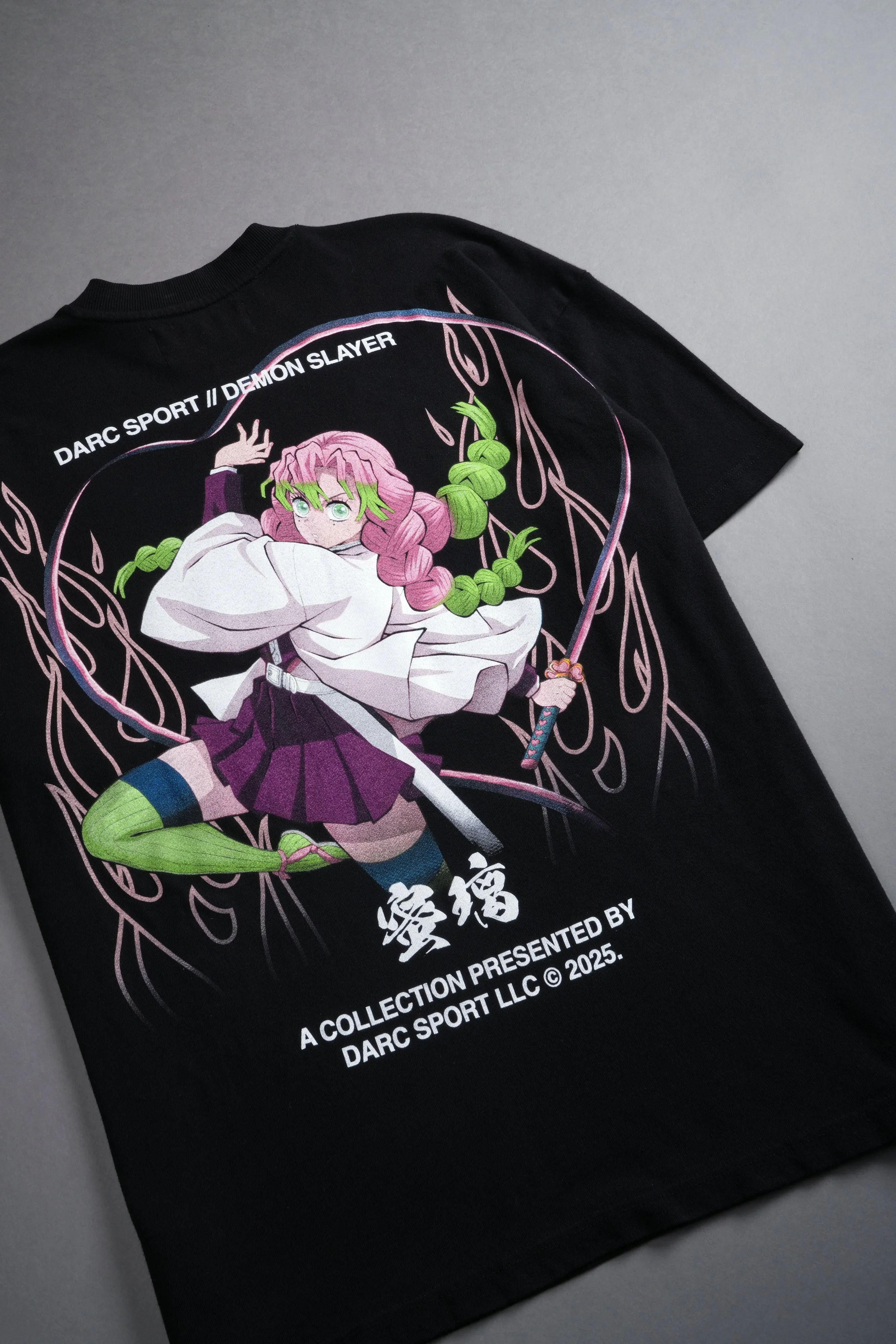 Her Fire "Pump Cover" Tee in Black