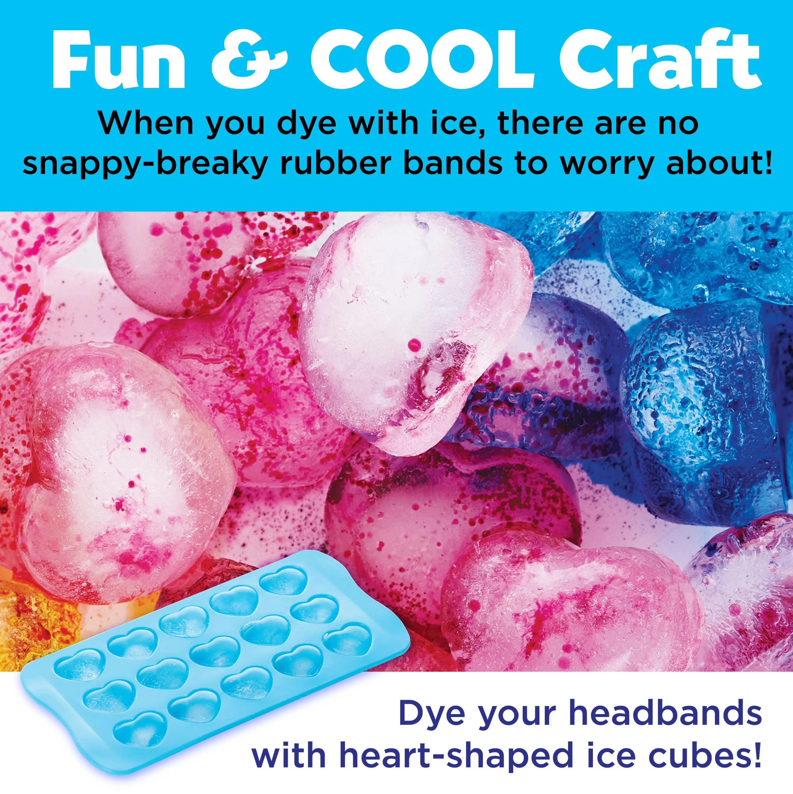 Ice-Dye Headbands