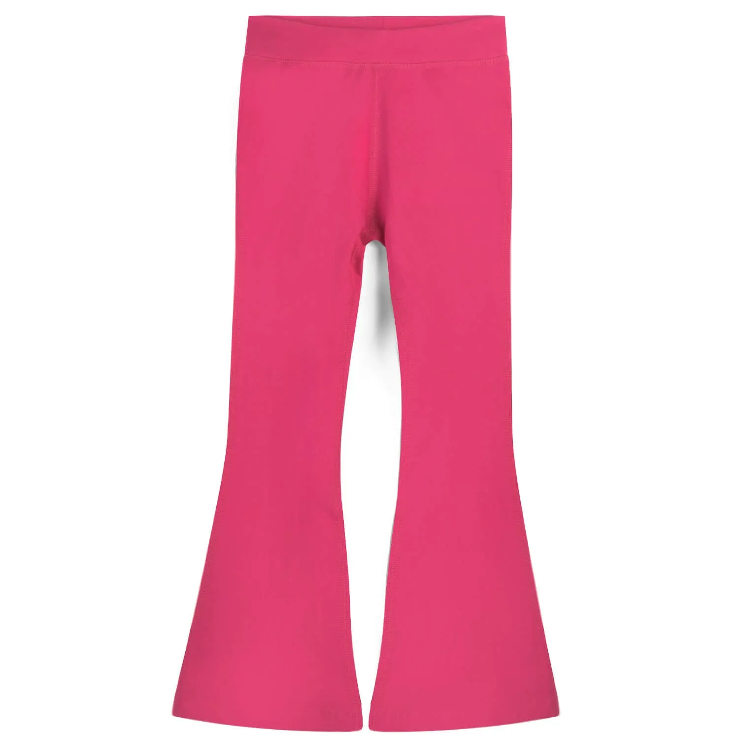 Kids Leggings: Organic Cotton Flared Yoga Pants: Solids