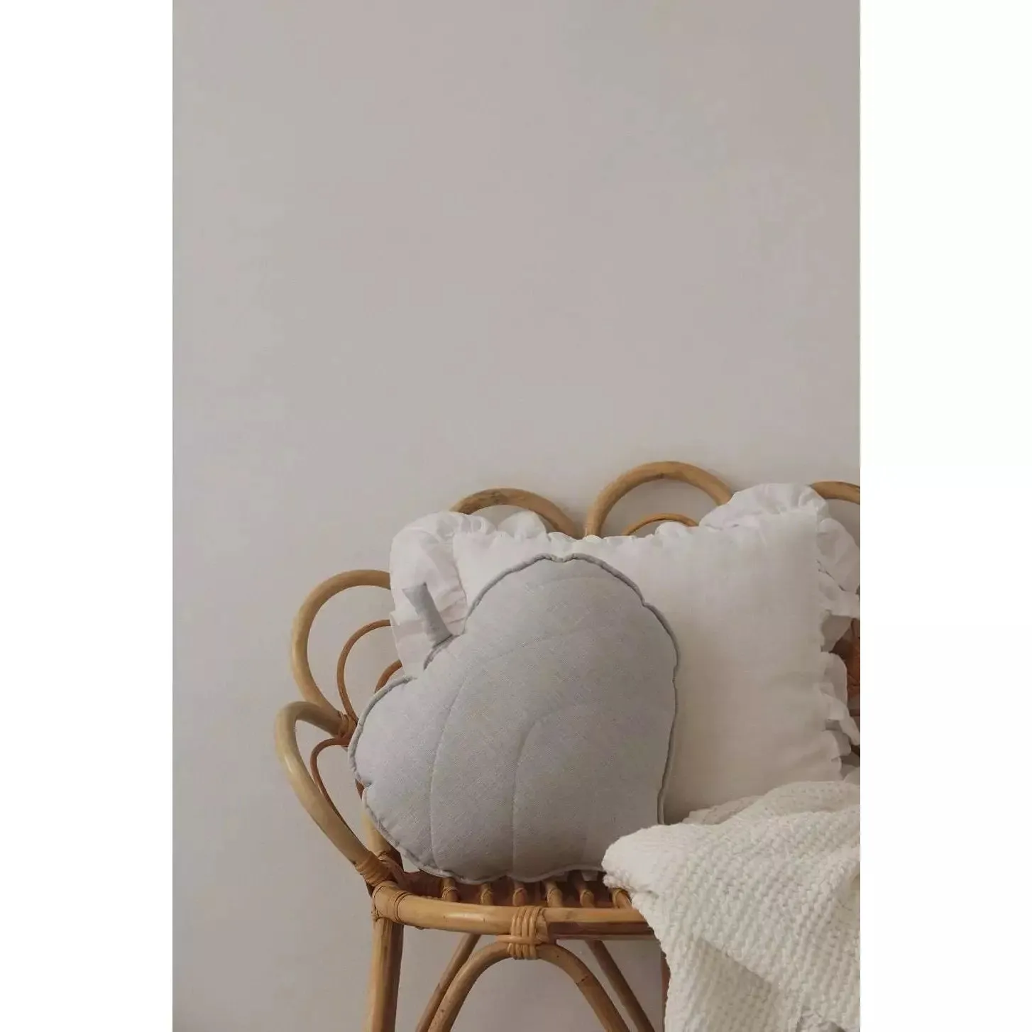 “Pigeon Grey” Linen Teepee Tent