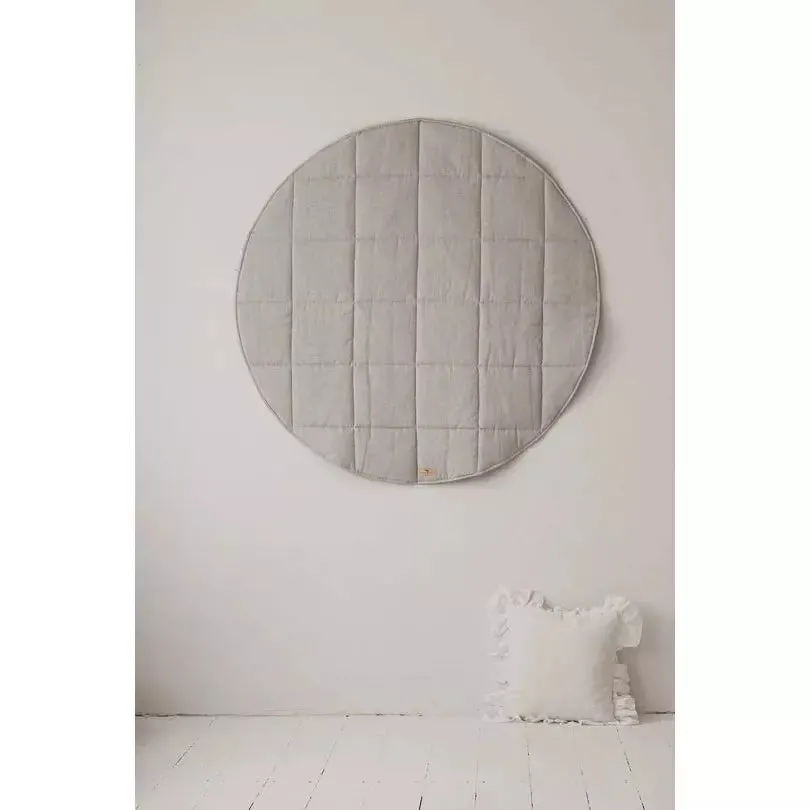 “Pigeon Grey” Linen Teepee Tent