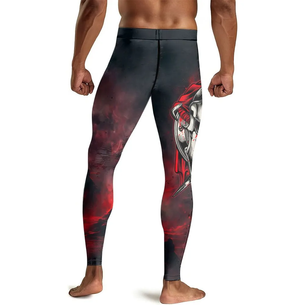 Spartan Mighty Warrior Men's Compression Leggings