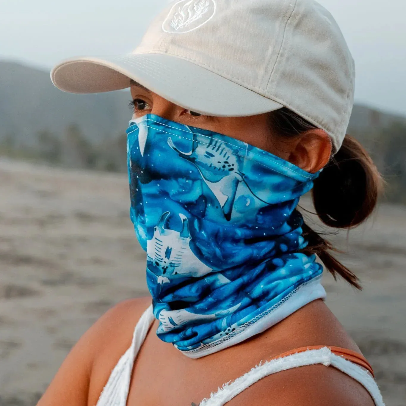 Starry Manta Ray Buff