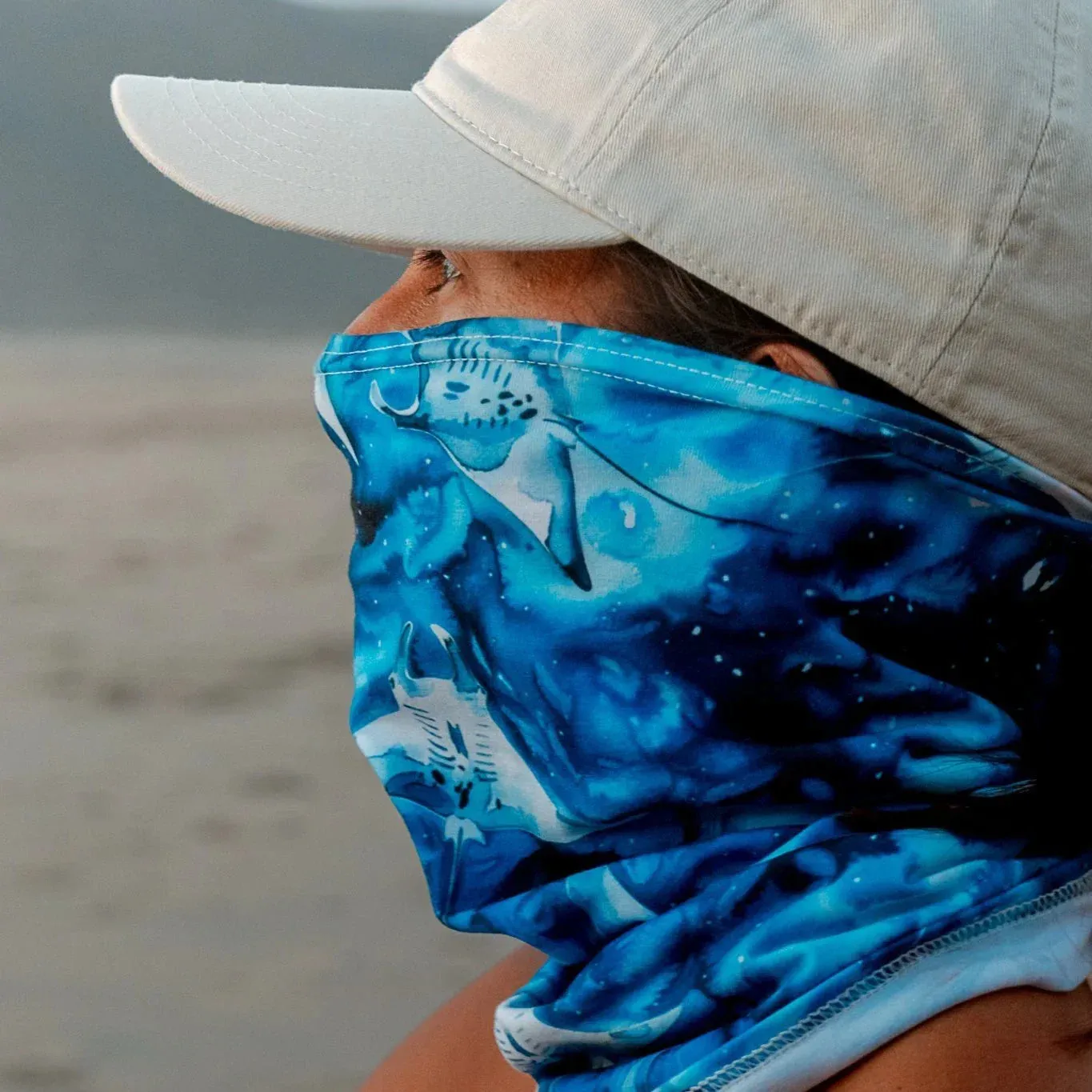 Starry Manta Ray Buff